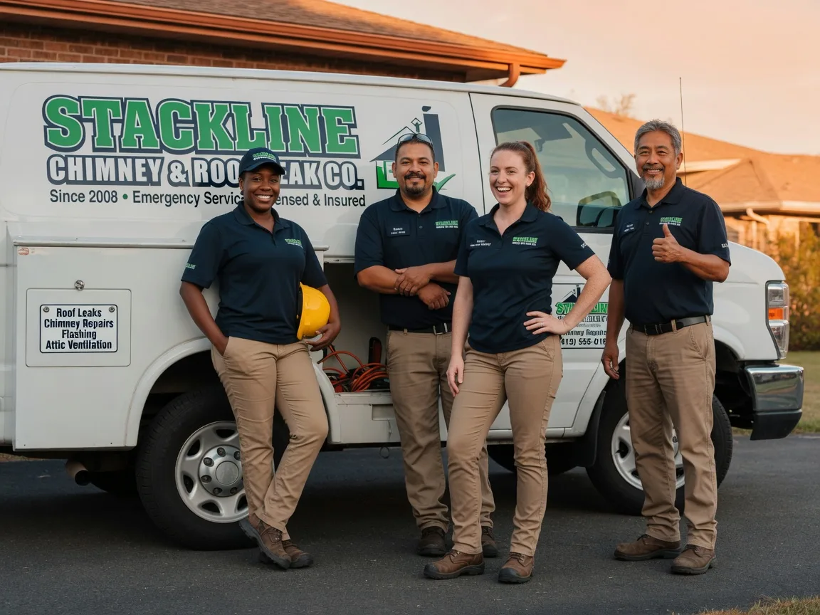Chimney flashing repair company in Ellisville, MS